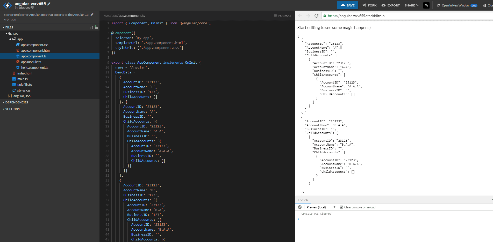 Angular 6: Remove Object from Array of Object on Conditional Based